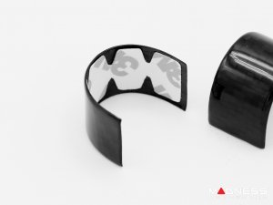 FIAT Steering Wheel Band - 2 piece kit - Carbon Fiber